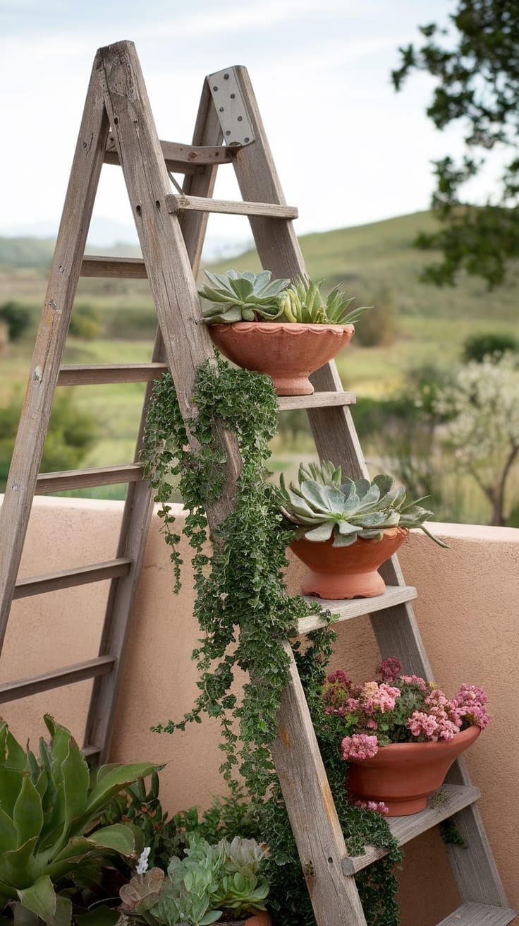 charming retro garden decor