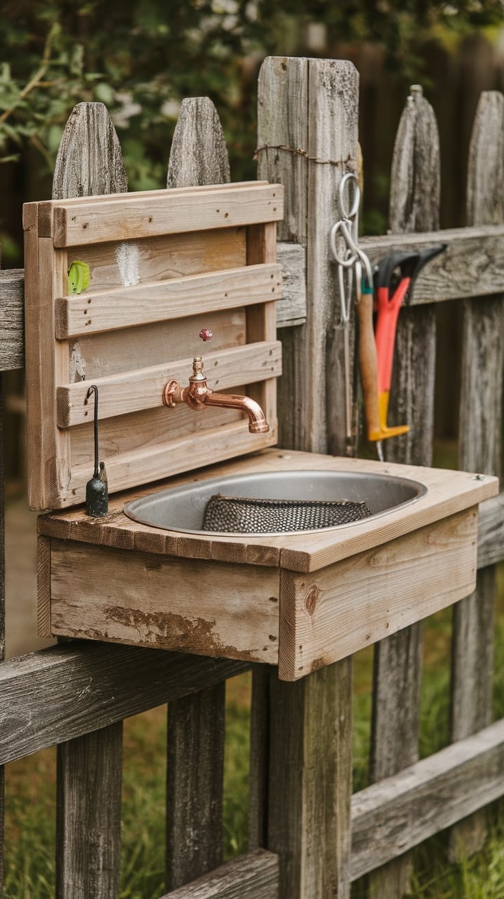 compact collapsible garden station