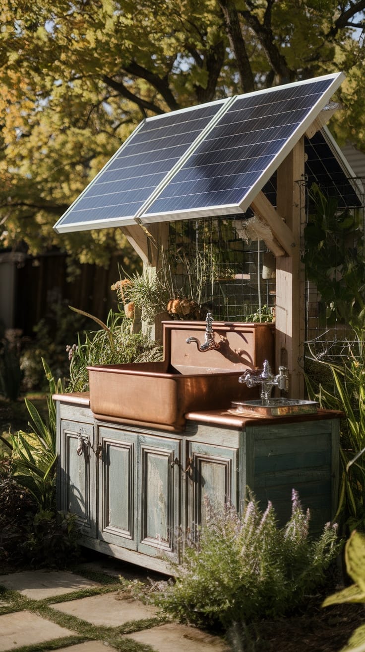 eco friendly outdoor water source