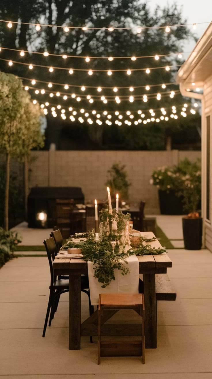 magical dining area canopies