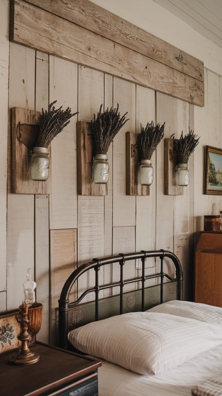 natural wooden wall feature