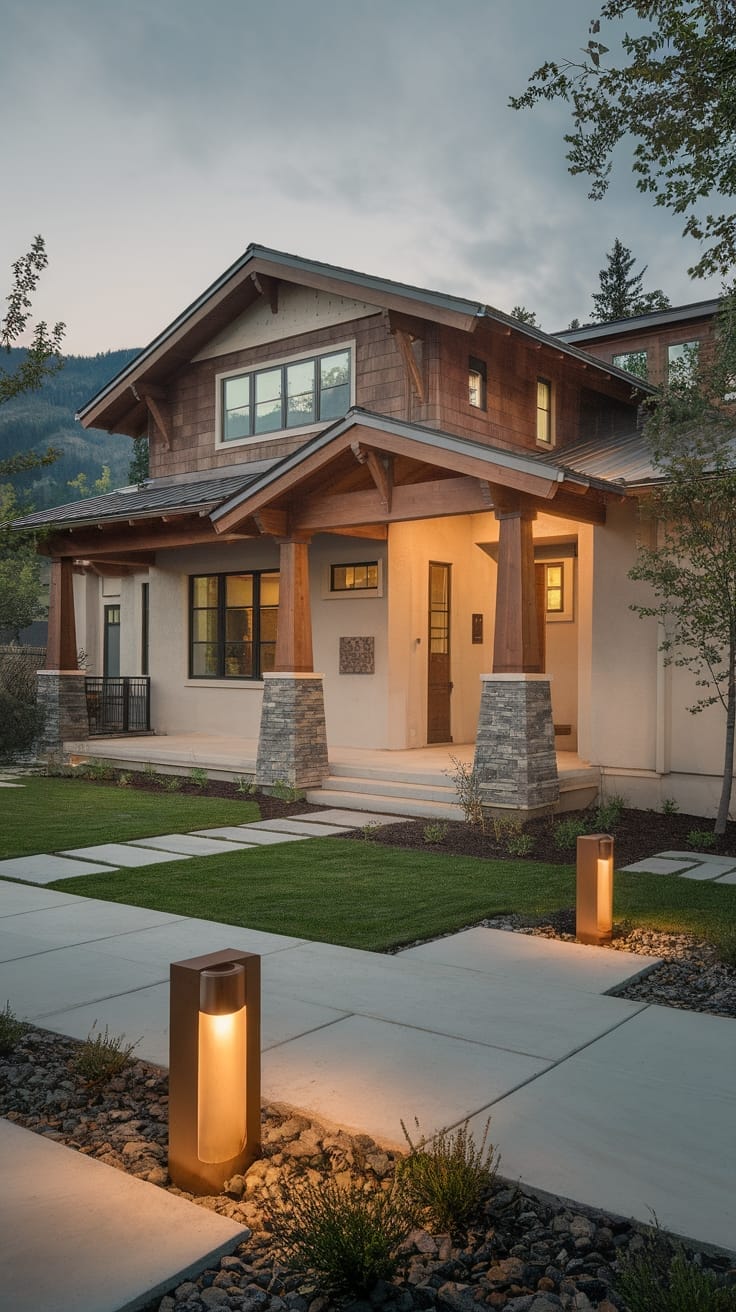 stylish motion sensor lighting solution