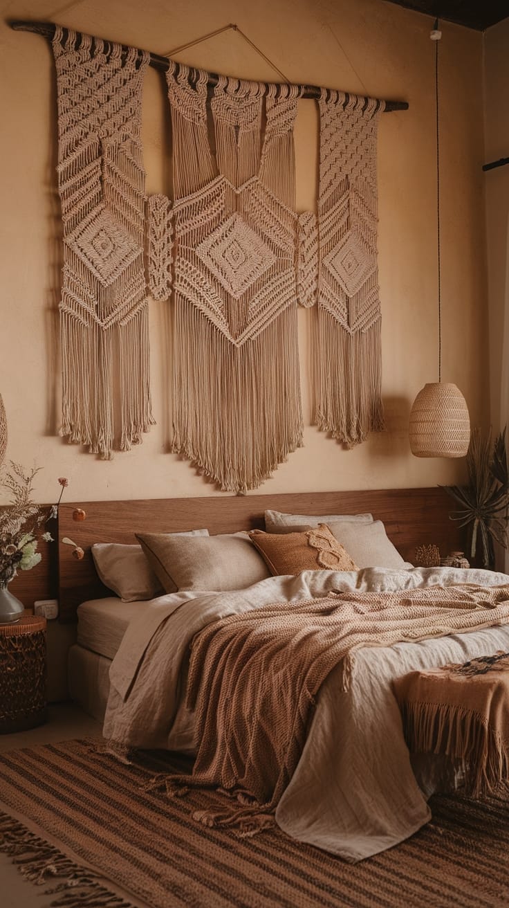textile art wall decor