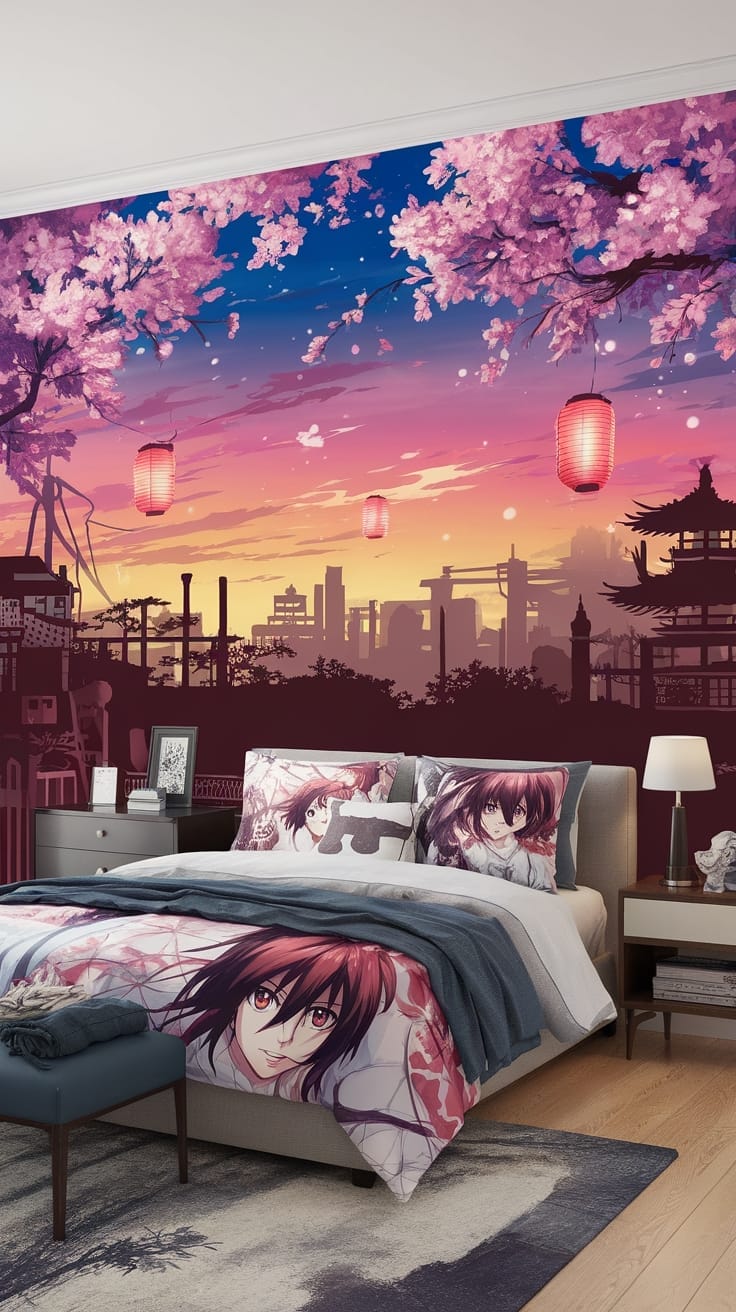 vinyl wall mural art