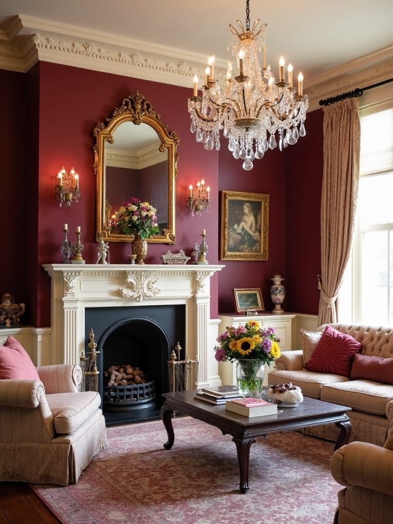 luxurious traditional color scheme