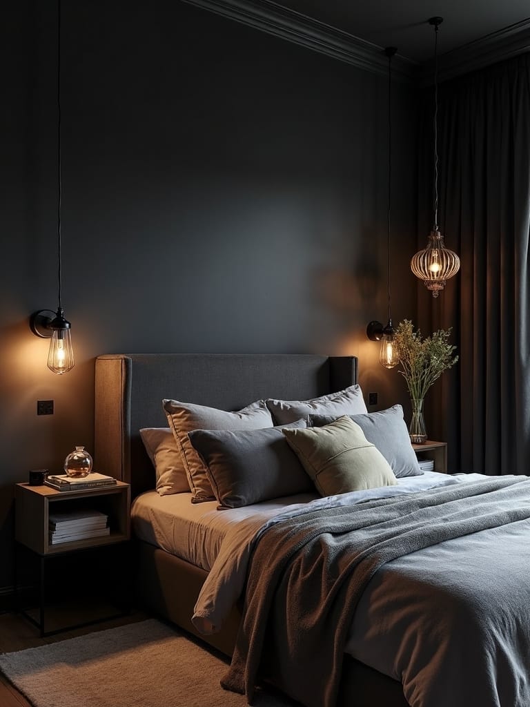 warm intimate dim lighting