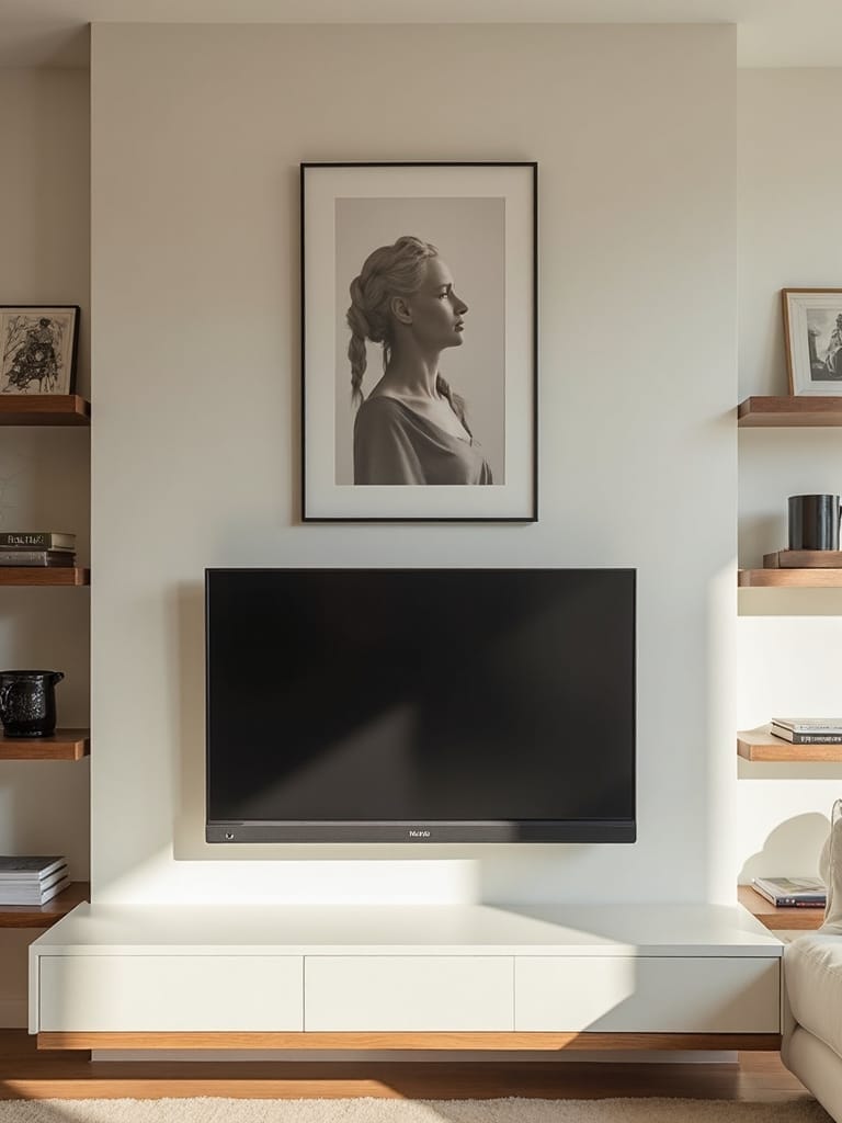 artistic frame tv display