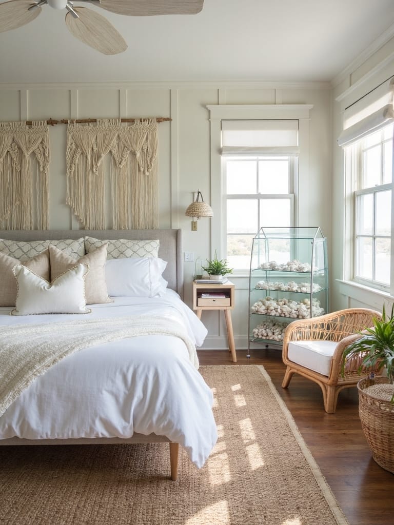 beach inspired bedroom sanctuary