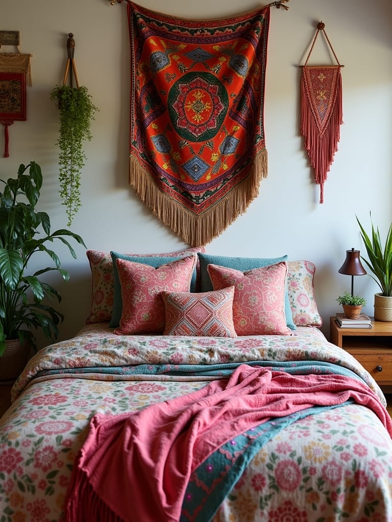 bohemian bedrooms vibrant personalities