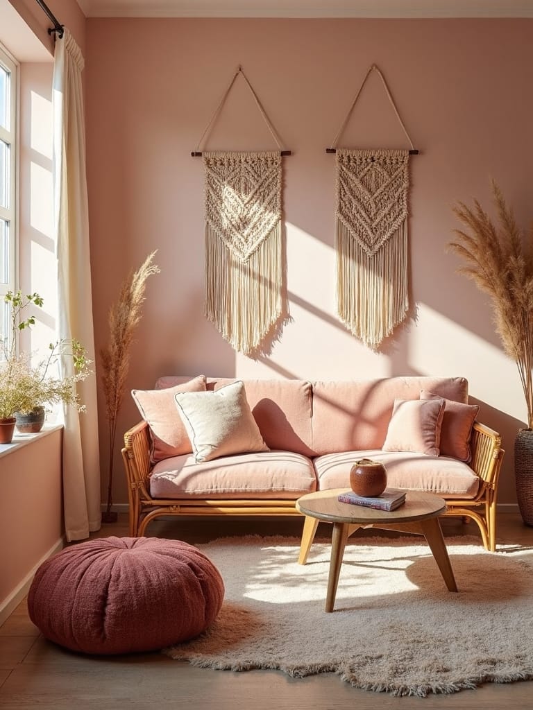 bohemian inspired serene retreat