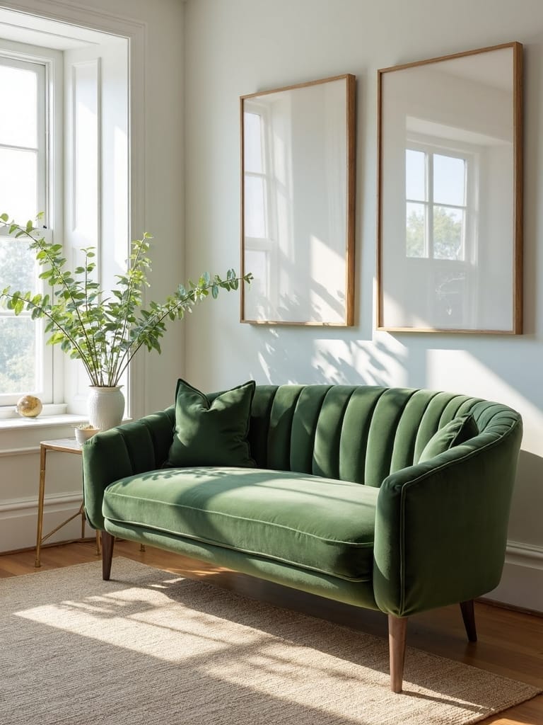 compact curved seating design