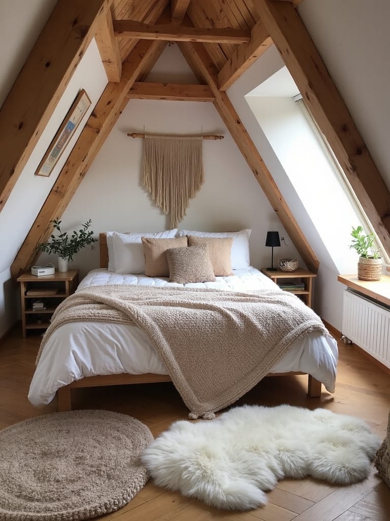 cozy inviting soft textures
