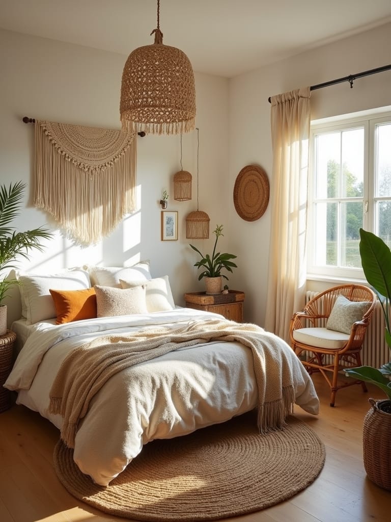 earthy boho grounded warm