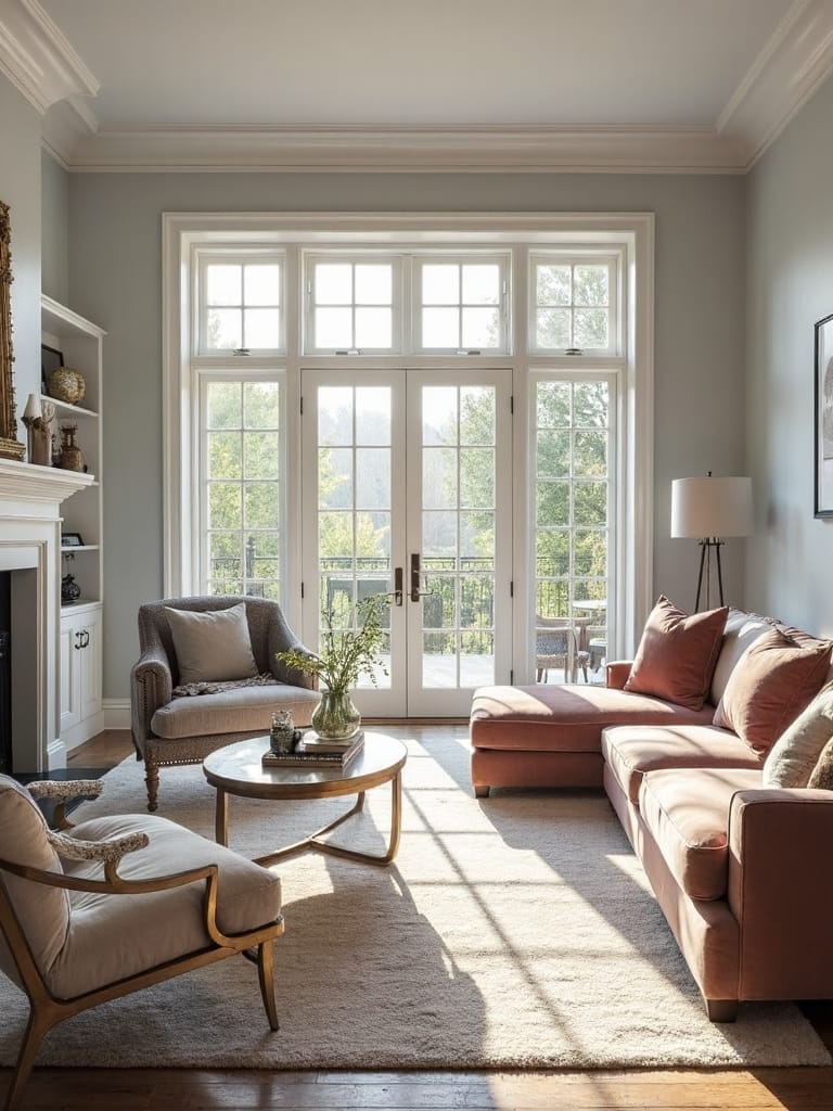 elegant muted color tone