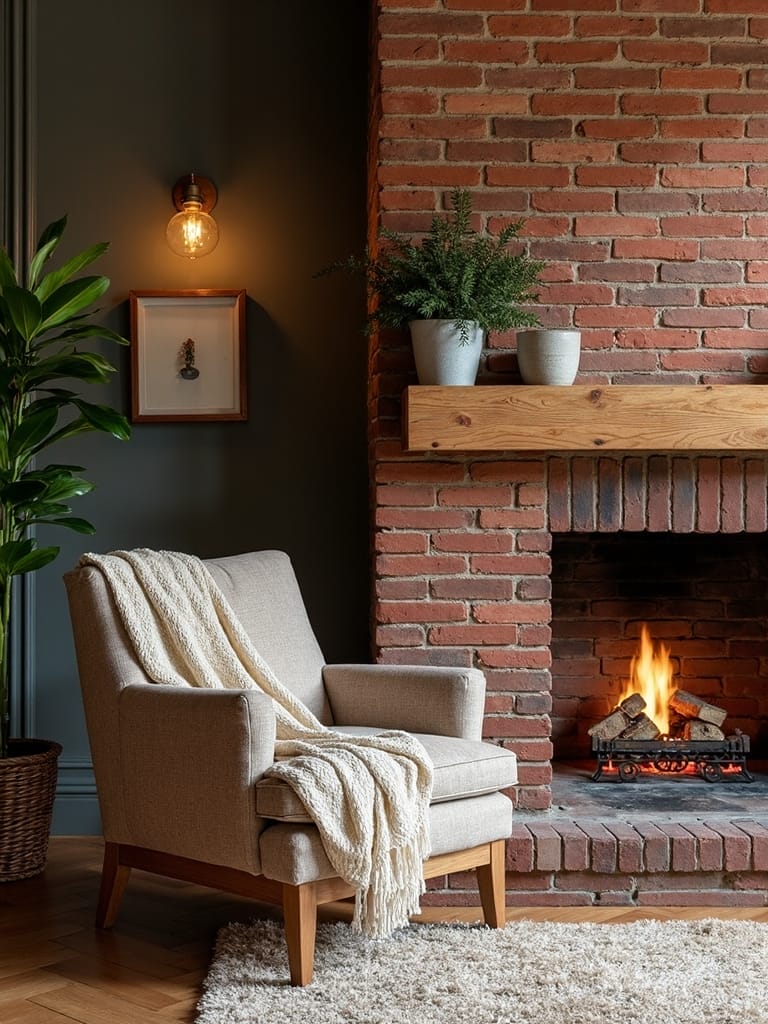 expose authentic brick features