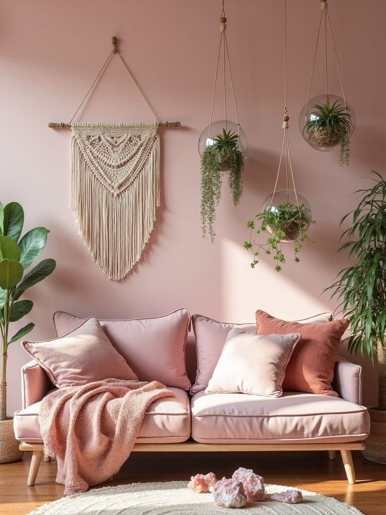 lush pink crystal oasis