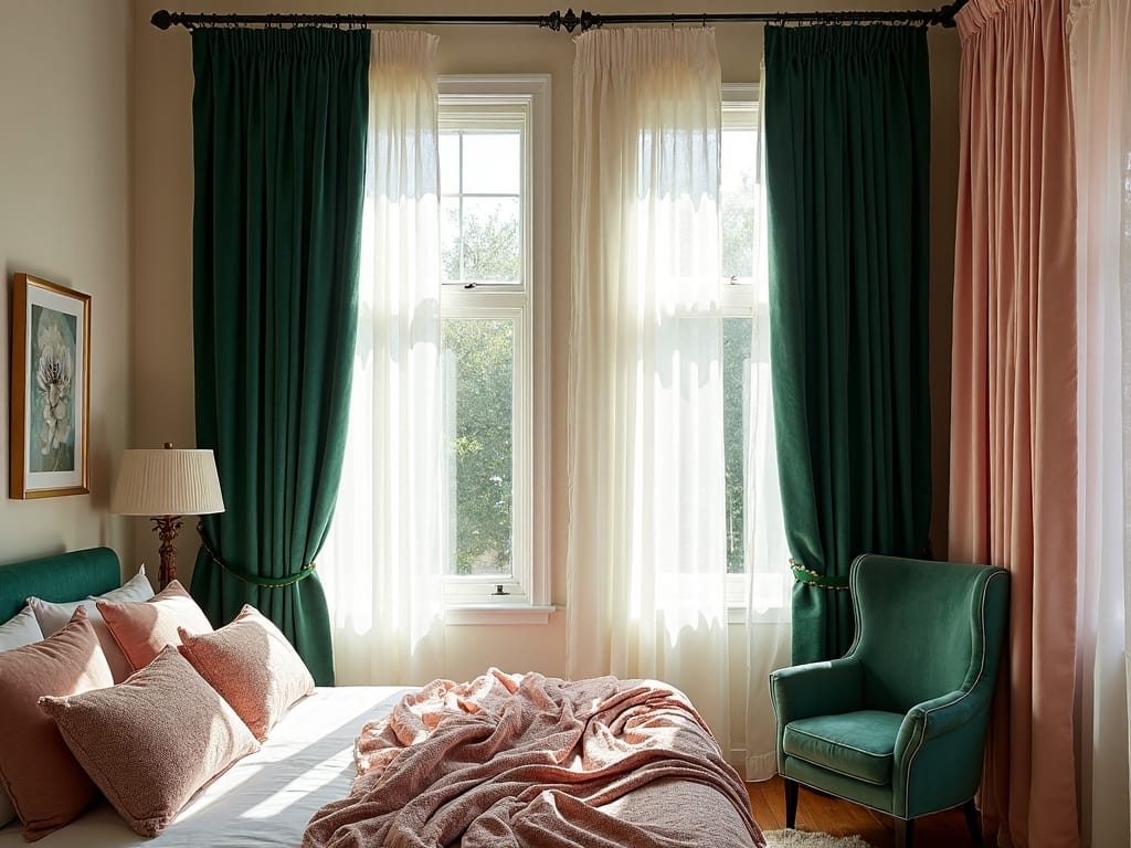 luxurious romantic boho balanced