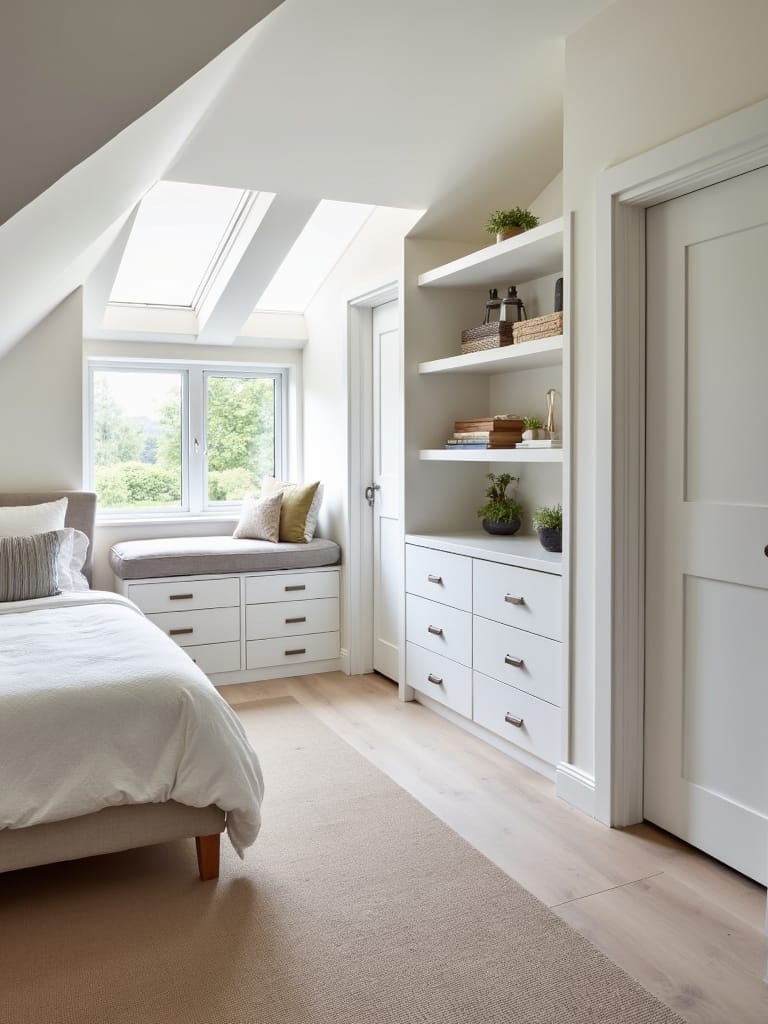 maximize attic bedroom space