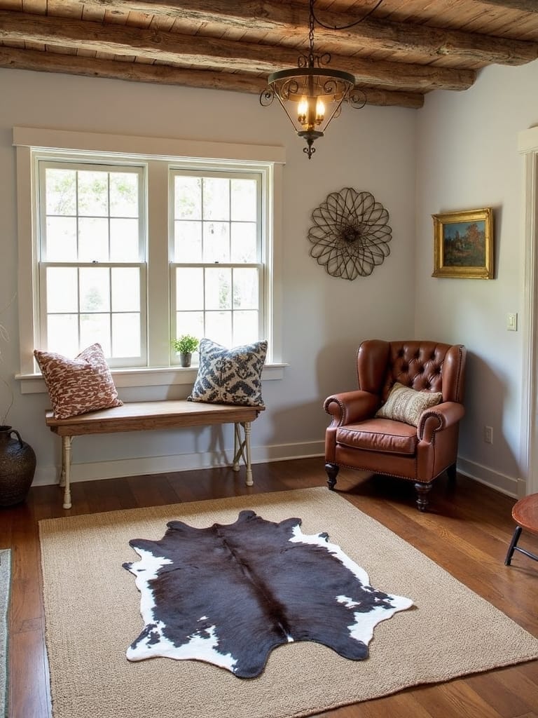natural texture rug blend