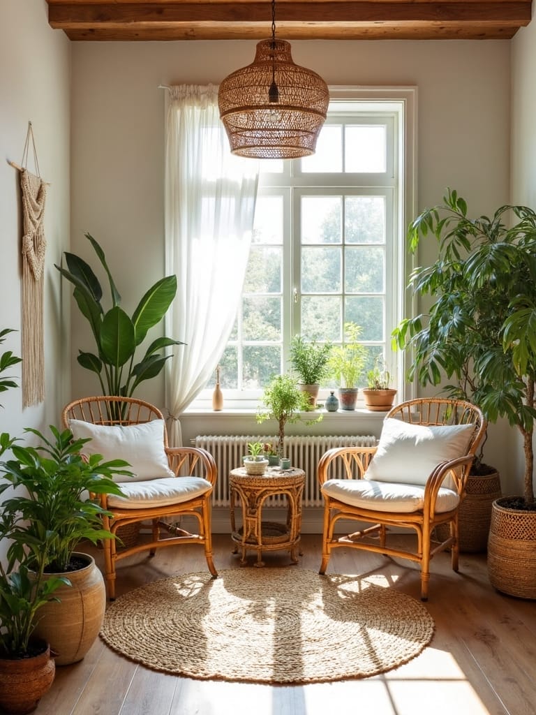natural textures and materials