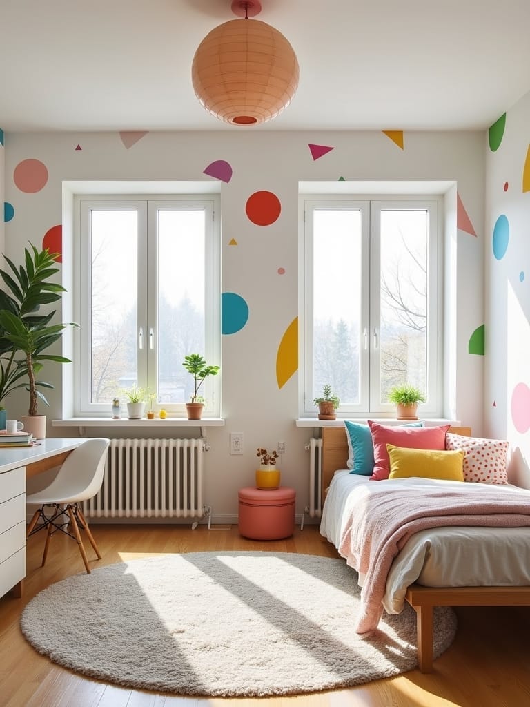 playful bedroom paint ideas