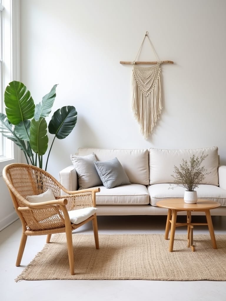 scandi boho comfort aesthetics