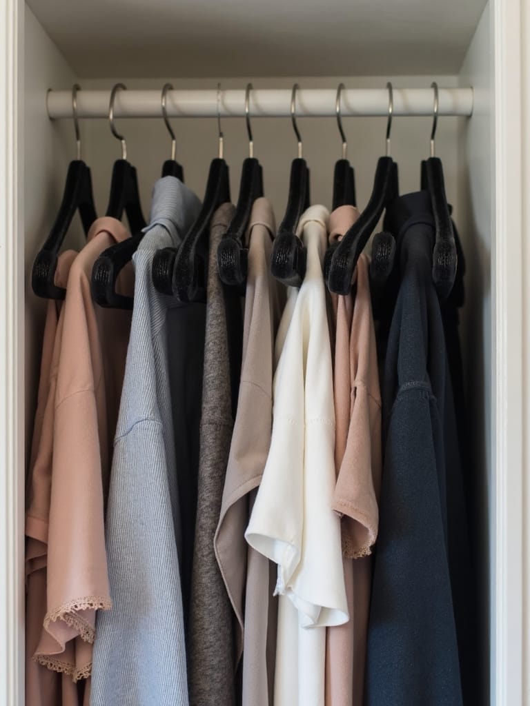 slim velvet hangers recommended