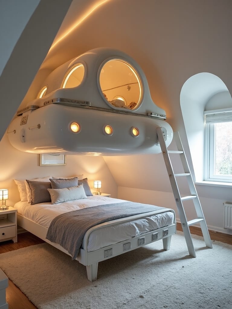themed sleeping pod design