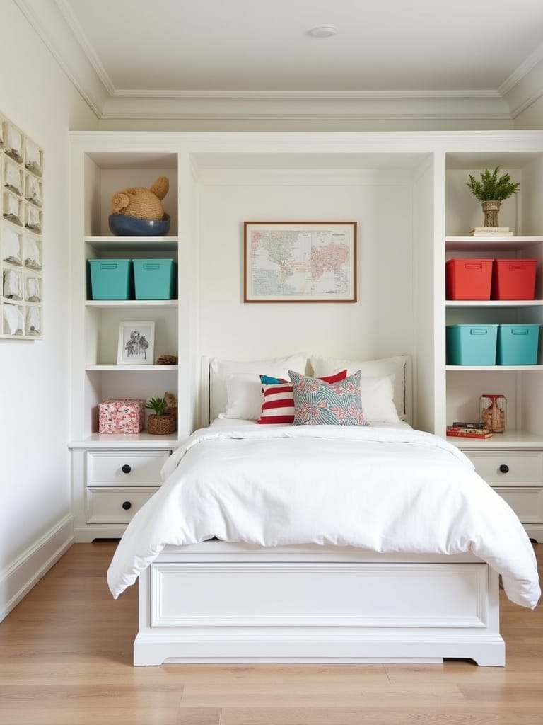 13 Smart Kids Bedroom Storage Ideas to Keep Things Tidy - Decor Dreams Space
