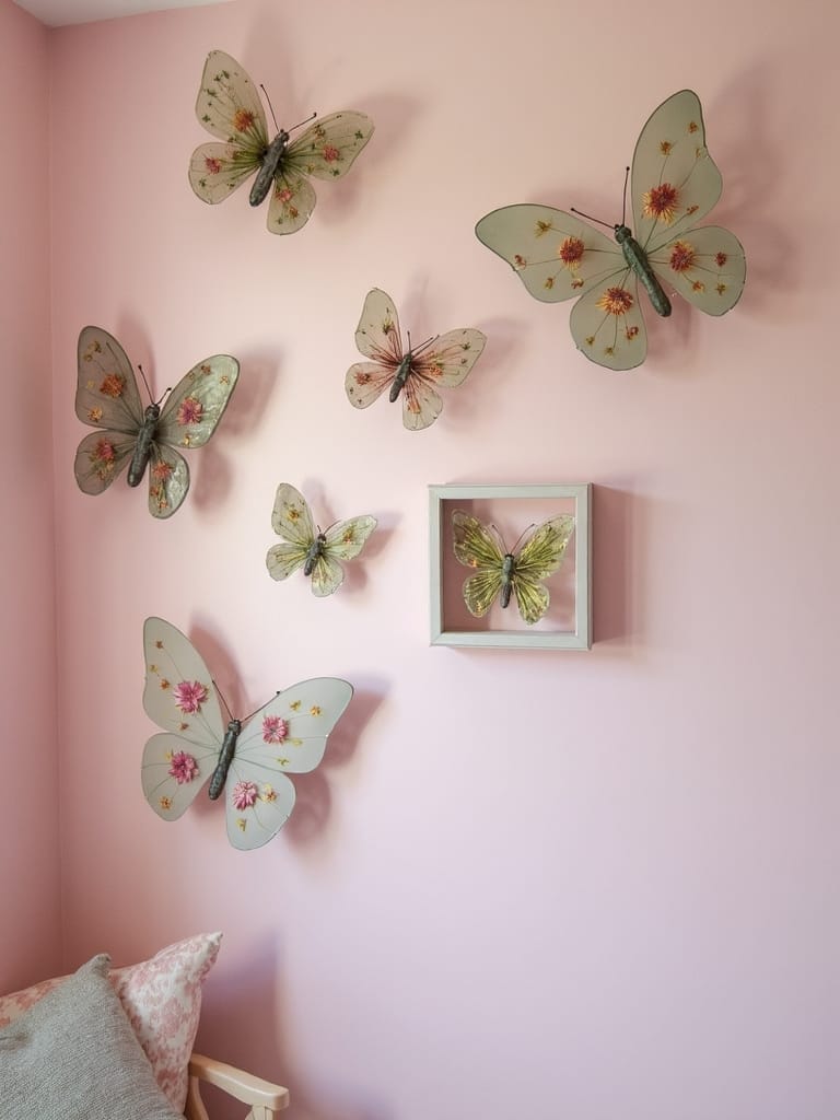 vibrant floral wall decor