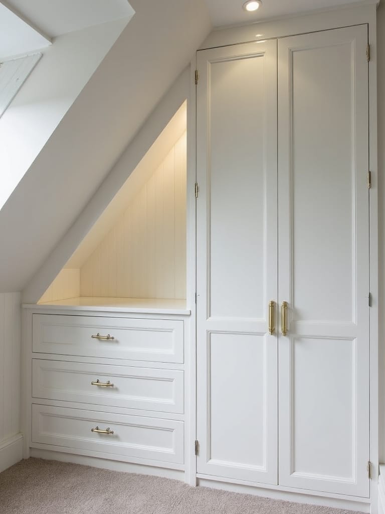 wardrobes for sloped ceilings
