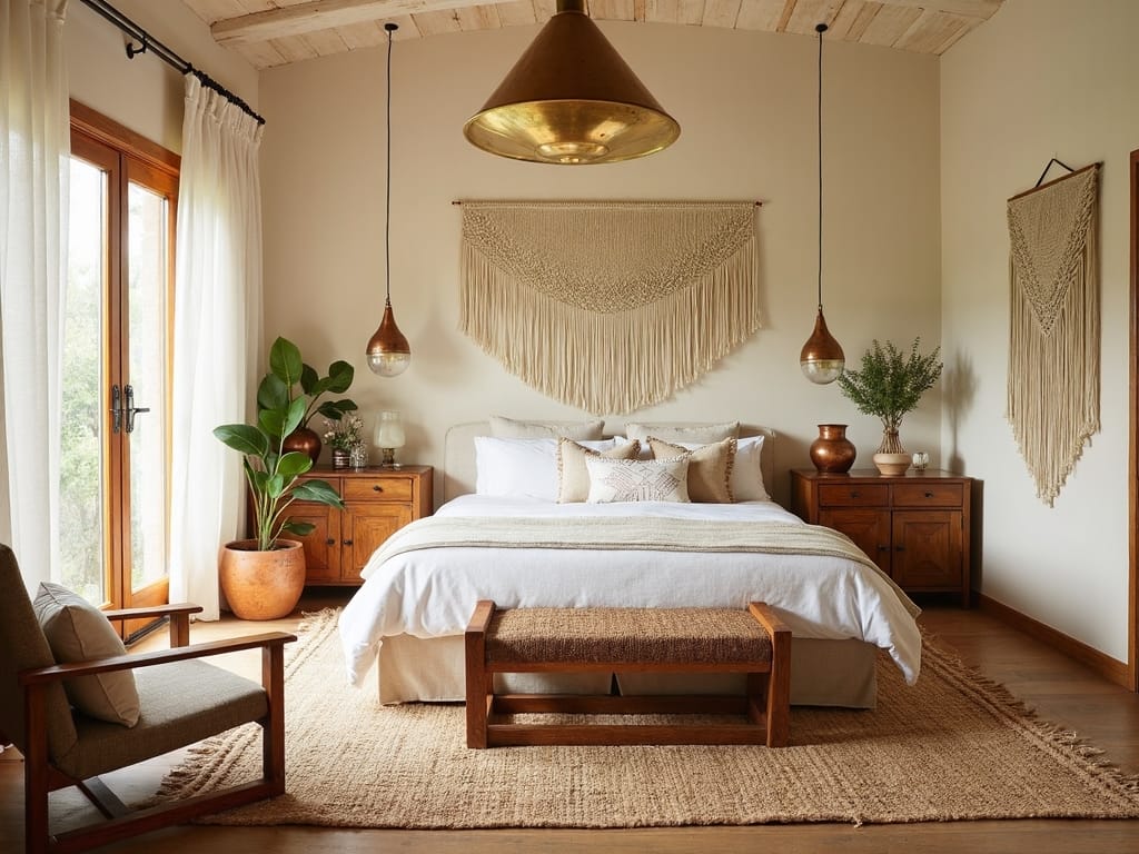 warm metallic boho chic sophistication
