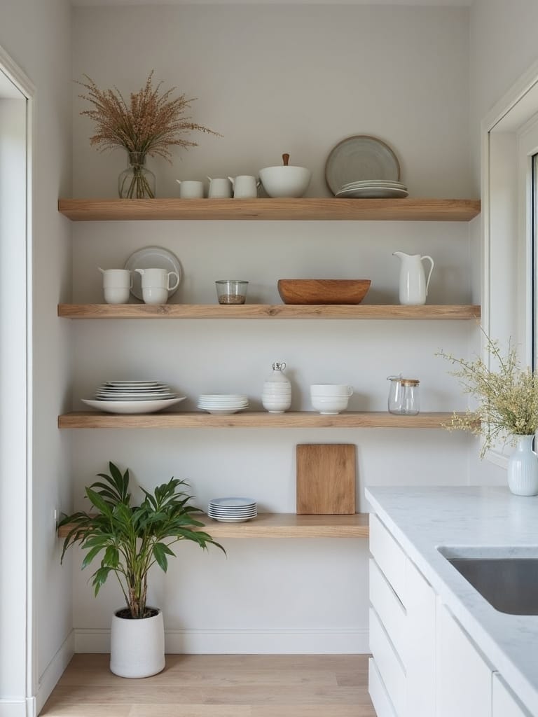 airy expansive minimalist balanced