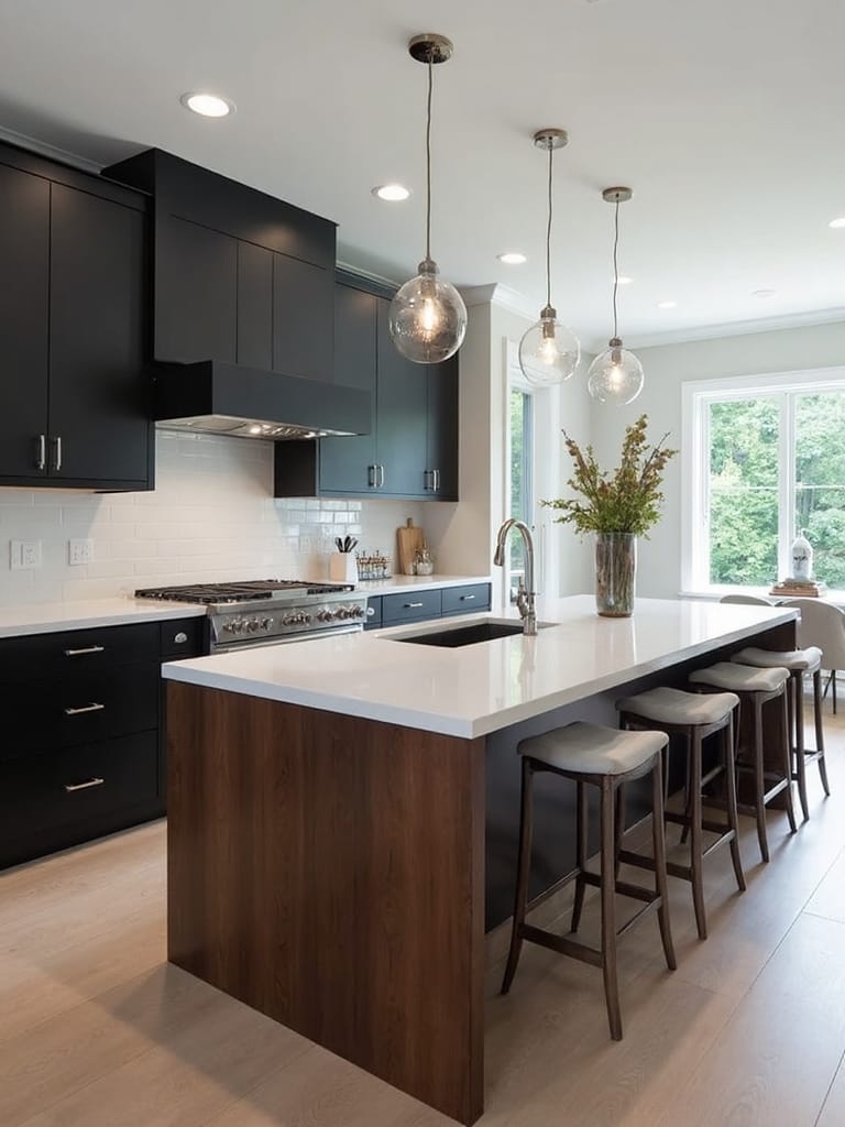 black and white elegance