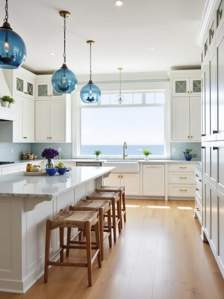 breezy modern coastal kitchens