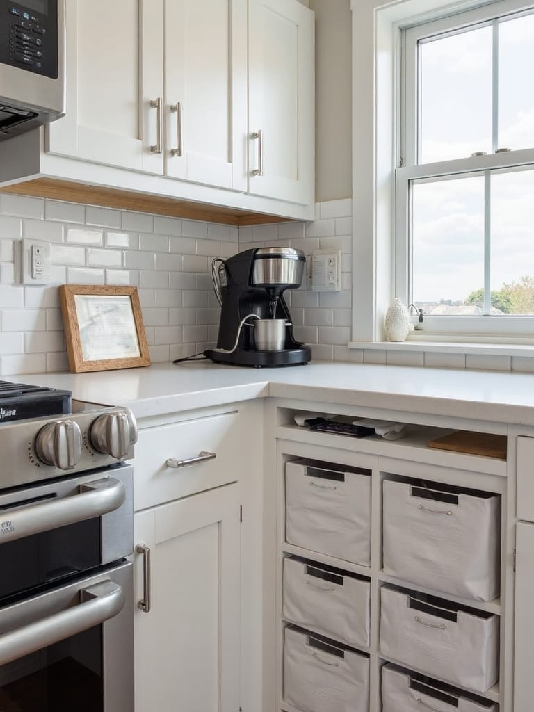 centralized kitchen appliance command center