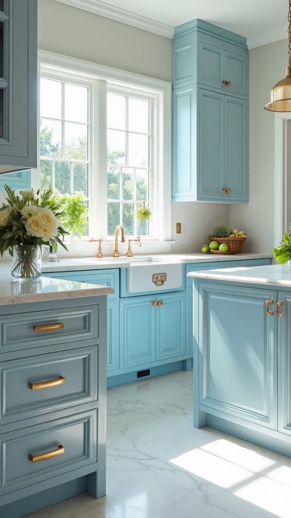 coastal inspired kitchen retreat