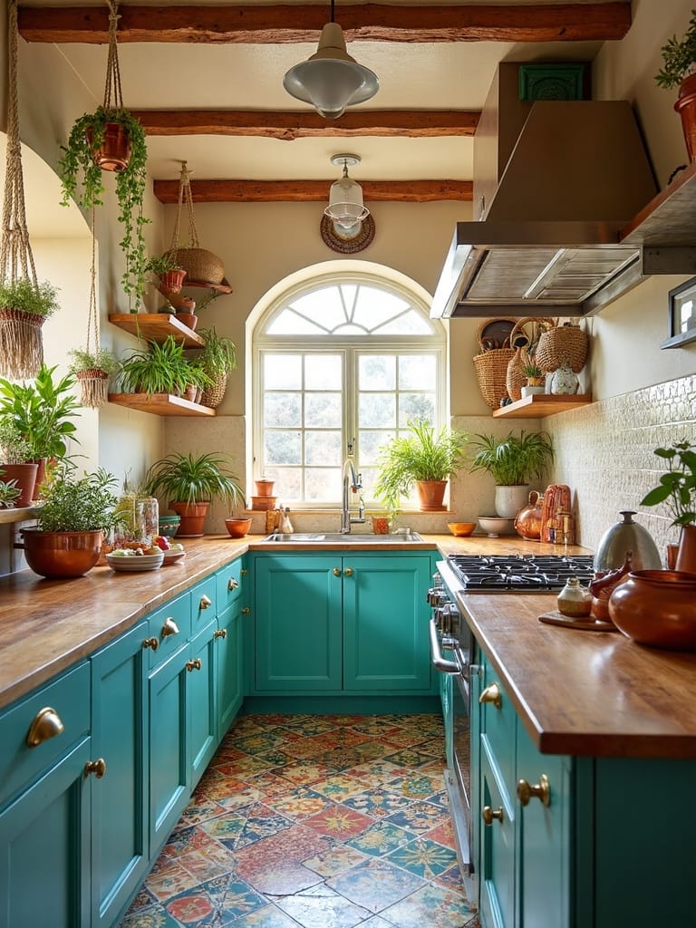 colorful vibrant eclectic boho inspired