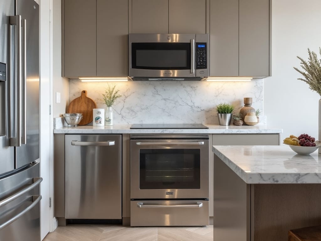 compact space saving integrated multifunctional appliances