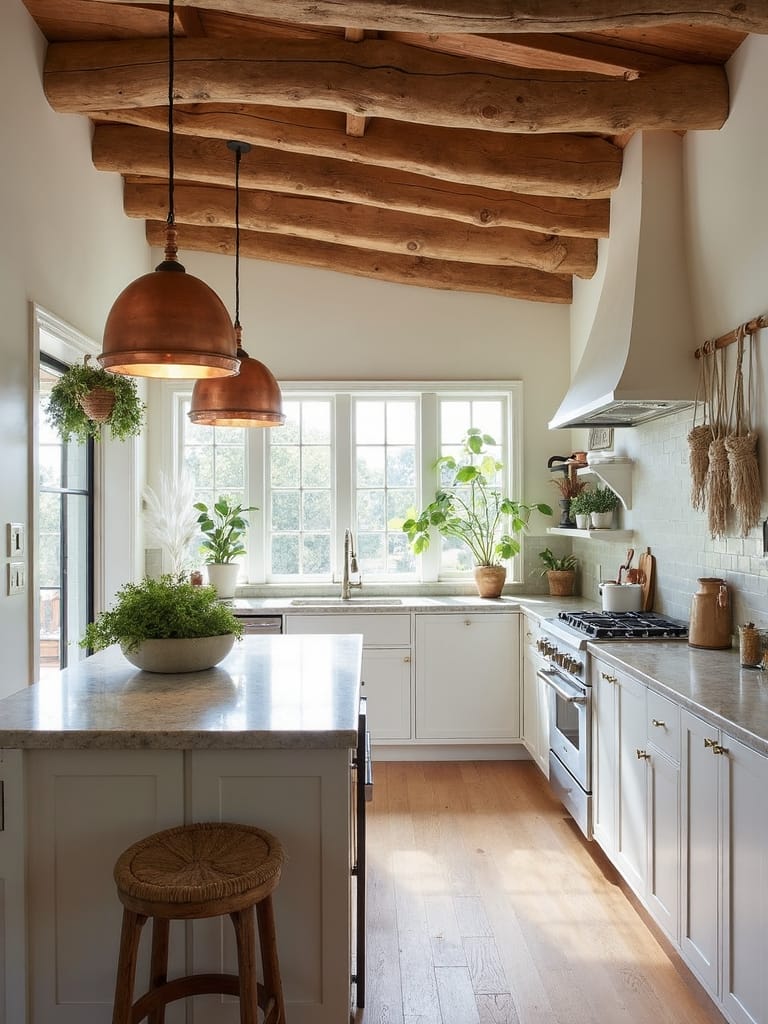 cozy bohemian rustic wood retreat