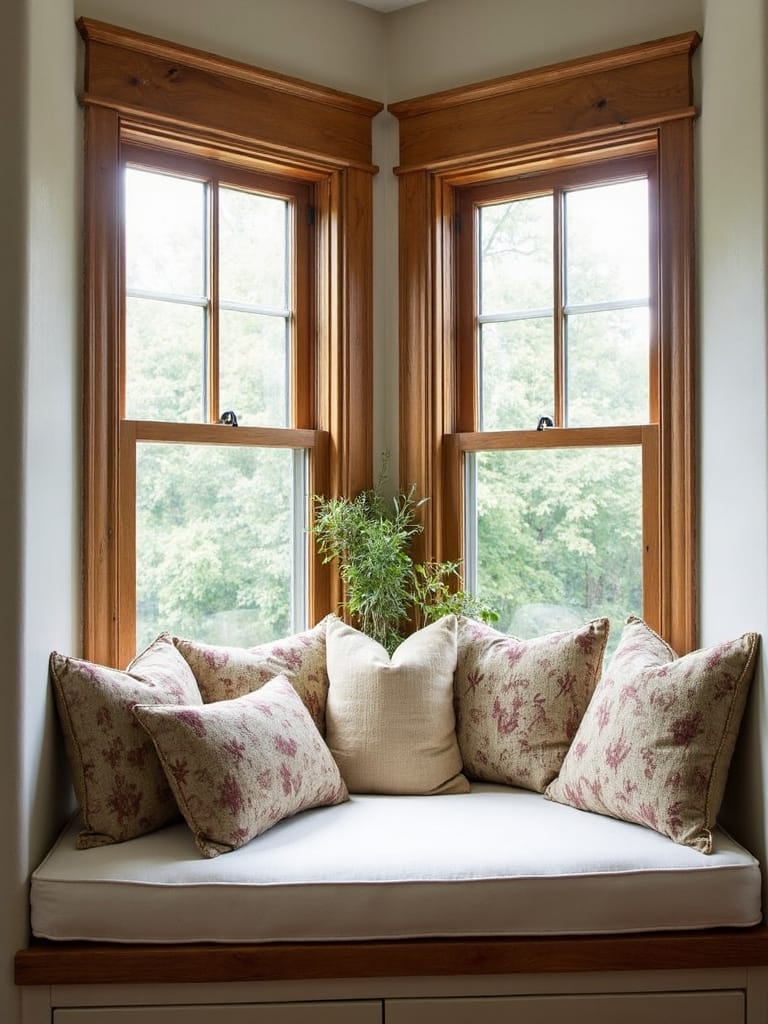 cozy kitchen window seat nooks