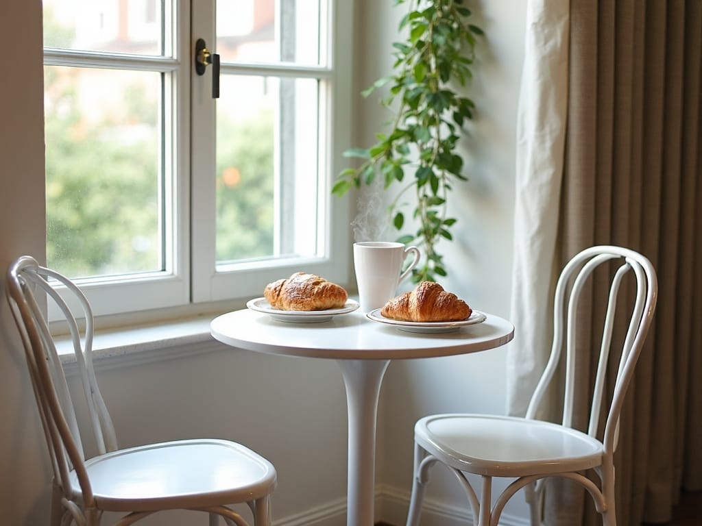 cozy morning coffee bistro sets