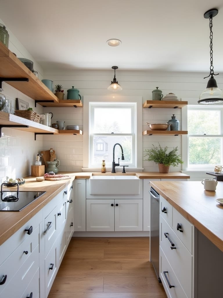 cozy rustic farmhouse kitchen style
