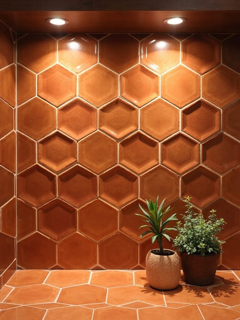 creative terracotta tile patterns