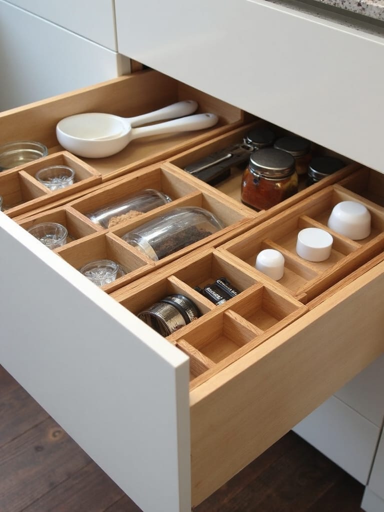 customizable container organization for drawers