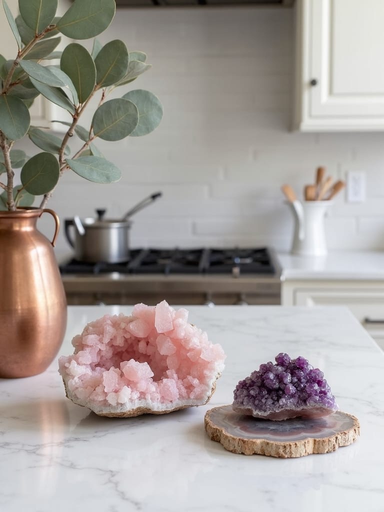 earthy boho grounding organic kitchen sanctuary