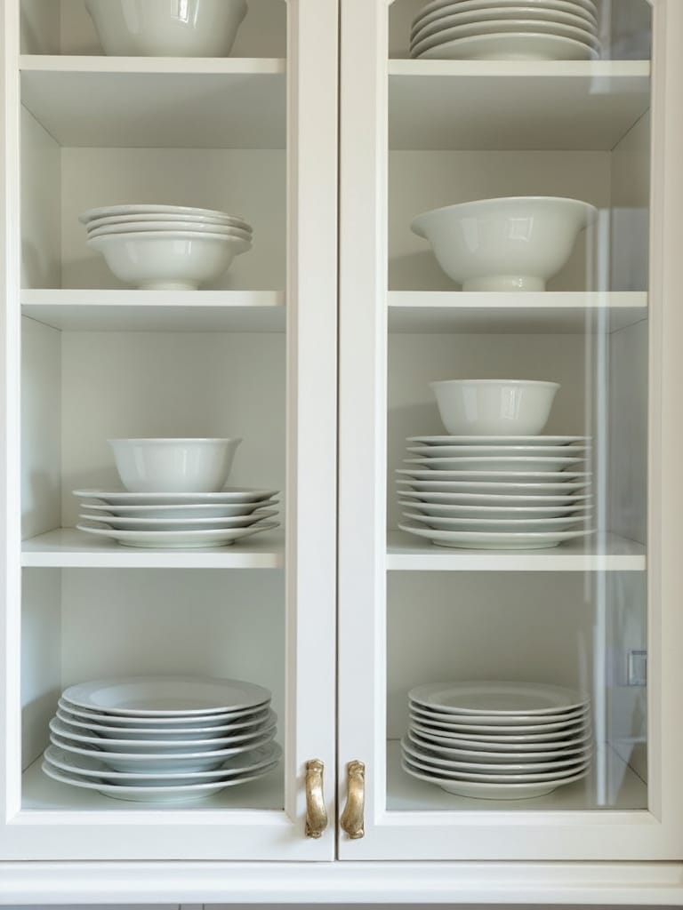 efficient bowl storage organization system