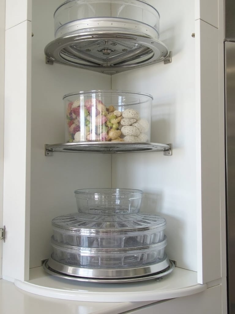 efficient corner cabinet storage solutions