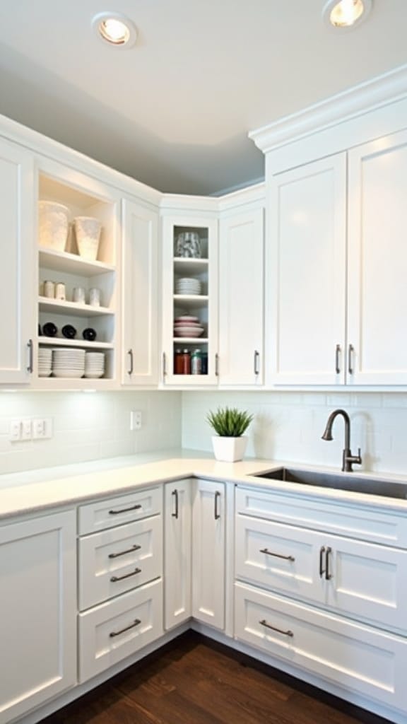 efficient kitchen cabinet organization
