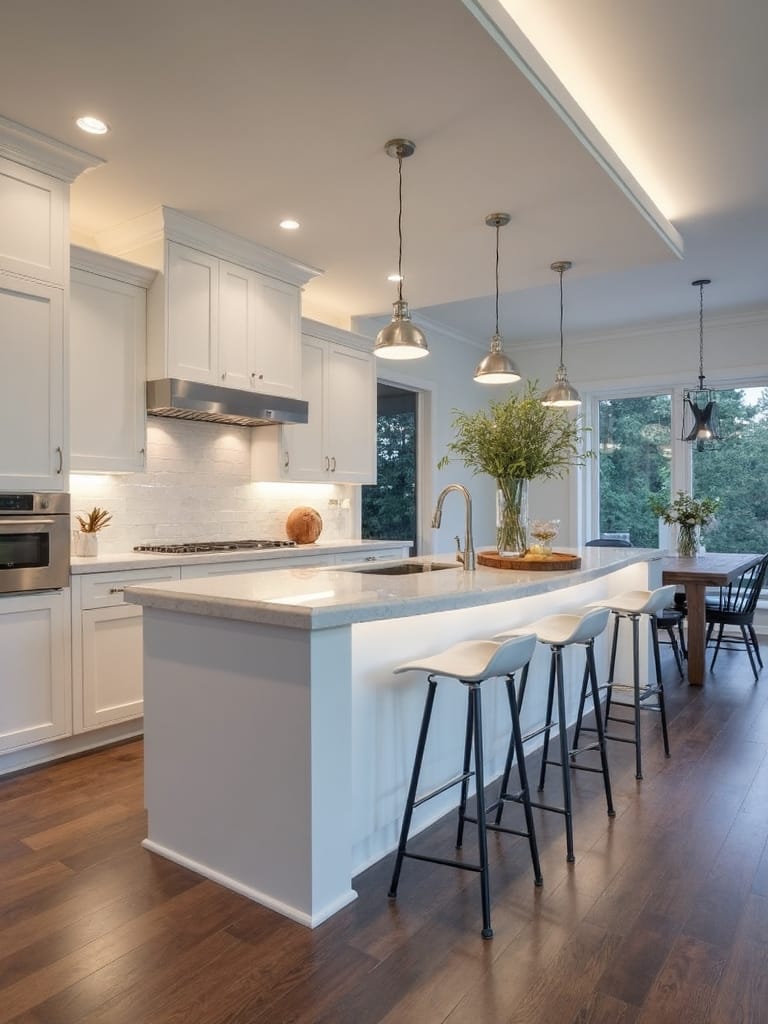 efficient kitchen task lighting